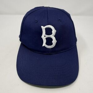 Vintage DWP LA Water Power B Hat Cap Snap Back Blue Mens One Size 90s Baseball